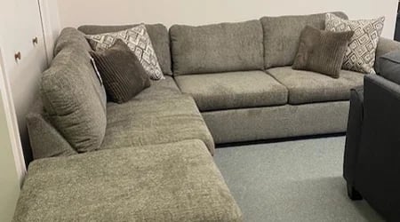 Angora Tabby sectional